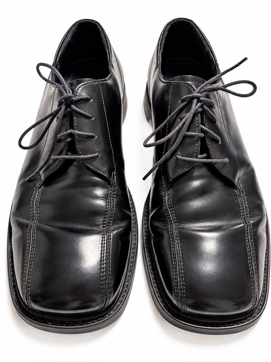 Bostonian Other - Bostonian Men’s Black Leather Split Toe Oxford Dress Shoes Size 11 Italy